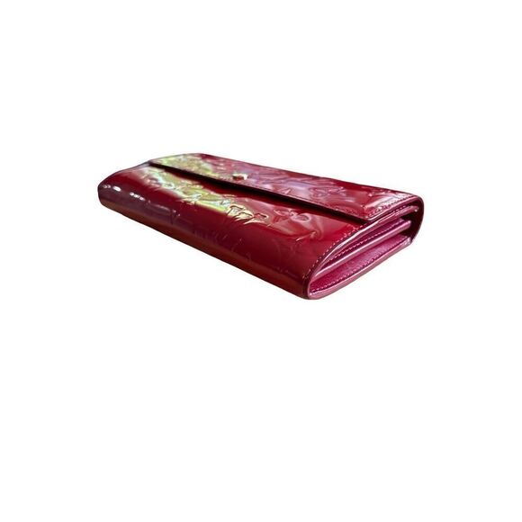 Louis Vuitton Wallet Women’s Red Vernis Complete Set | Louis Vuitton Sarah Auth - Picture 13 of 13